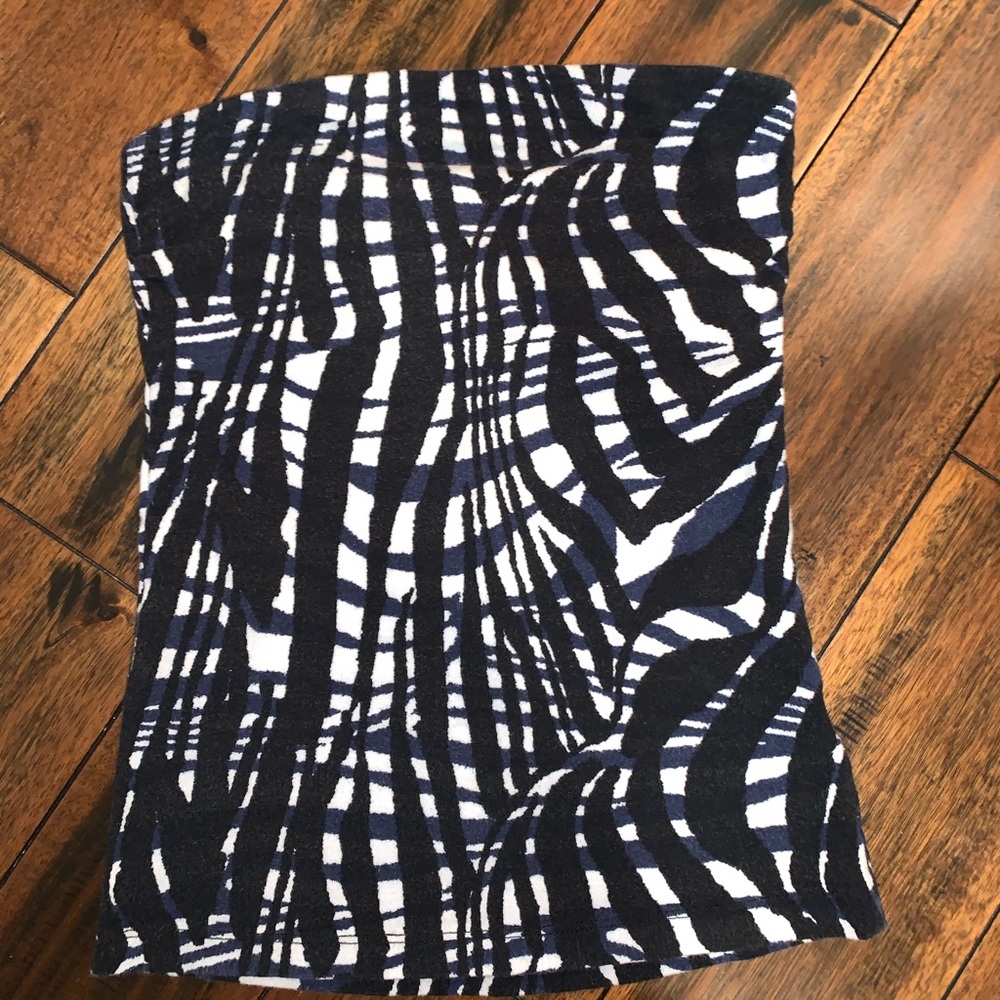 Printed tube top